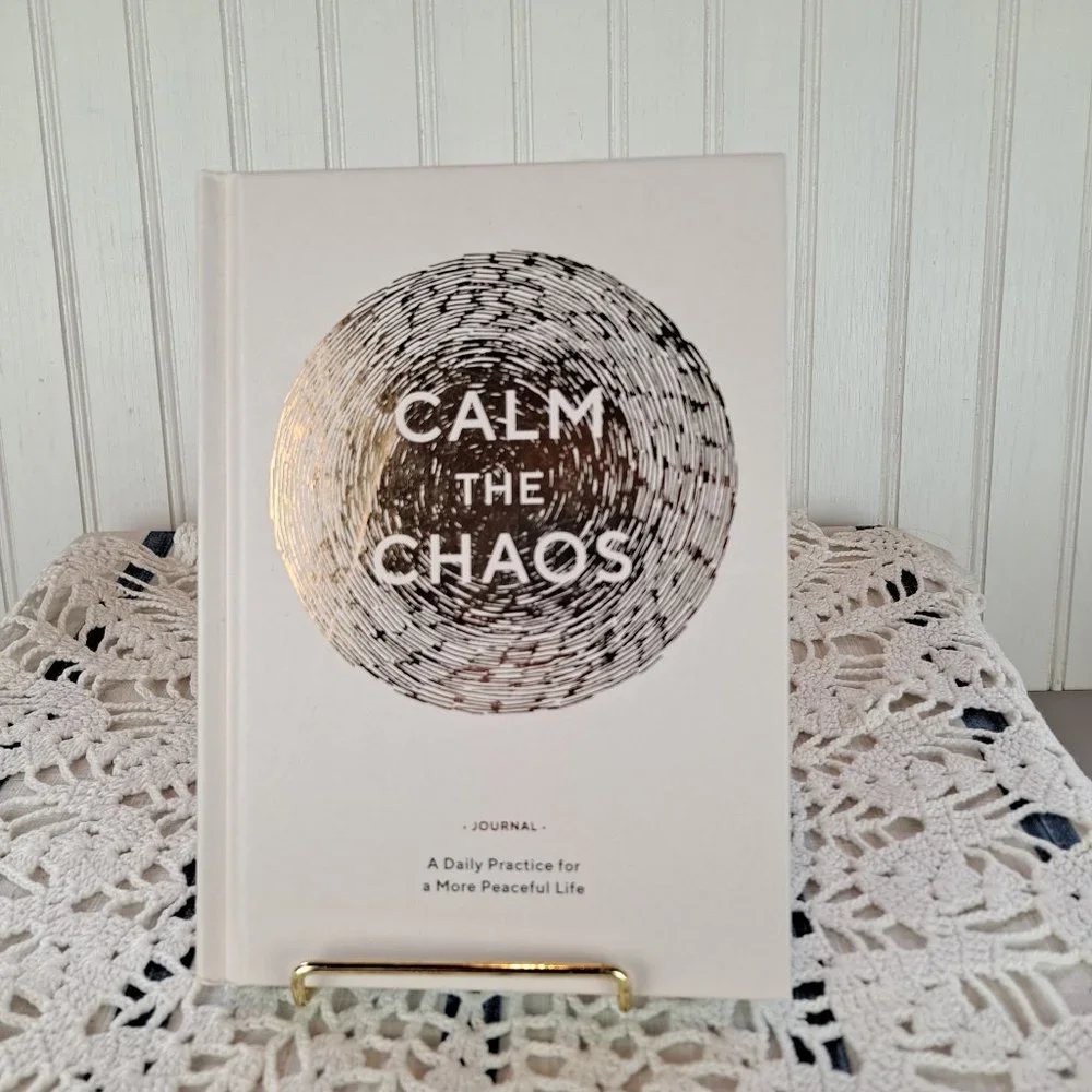 NEW Calm the Chaos Journal Planner Hardcover Book